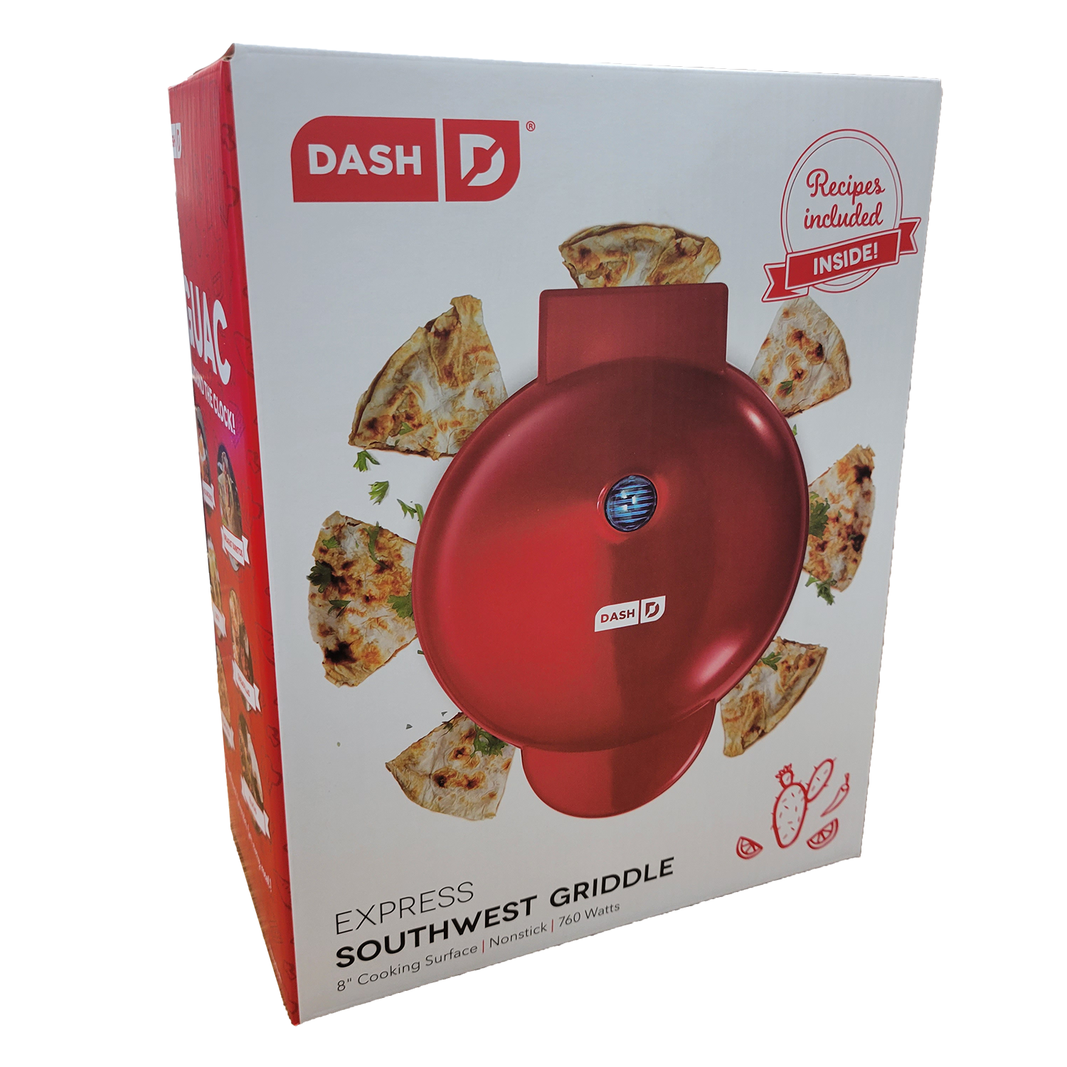 DASH 8” Express Electric Round Griddle for for Pancakes, Cookies, Burgers, Quesadillas, Eggs & other on the go Breakfast, Lunch & Snacks, FOB KS