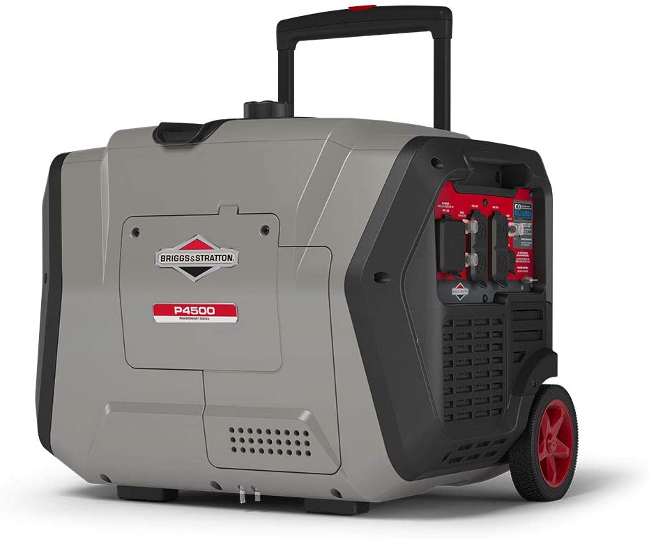 Briggs & Stratton PowerSmart 4500-Watt Electric Start Gas Powered Generator, Factory Reconditioned, FOB KS
