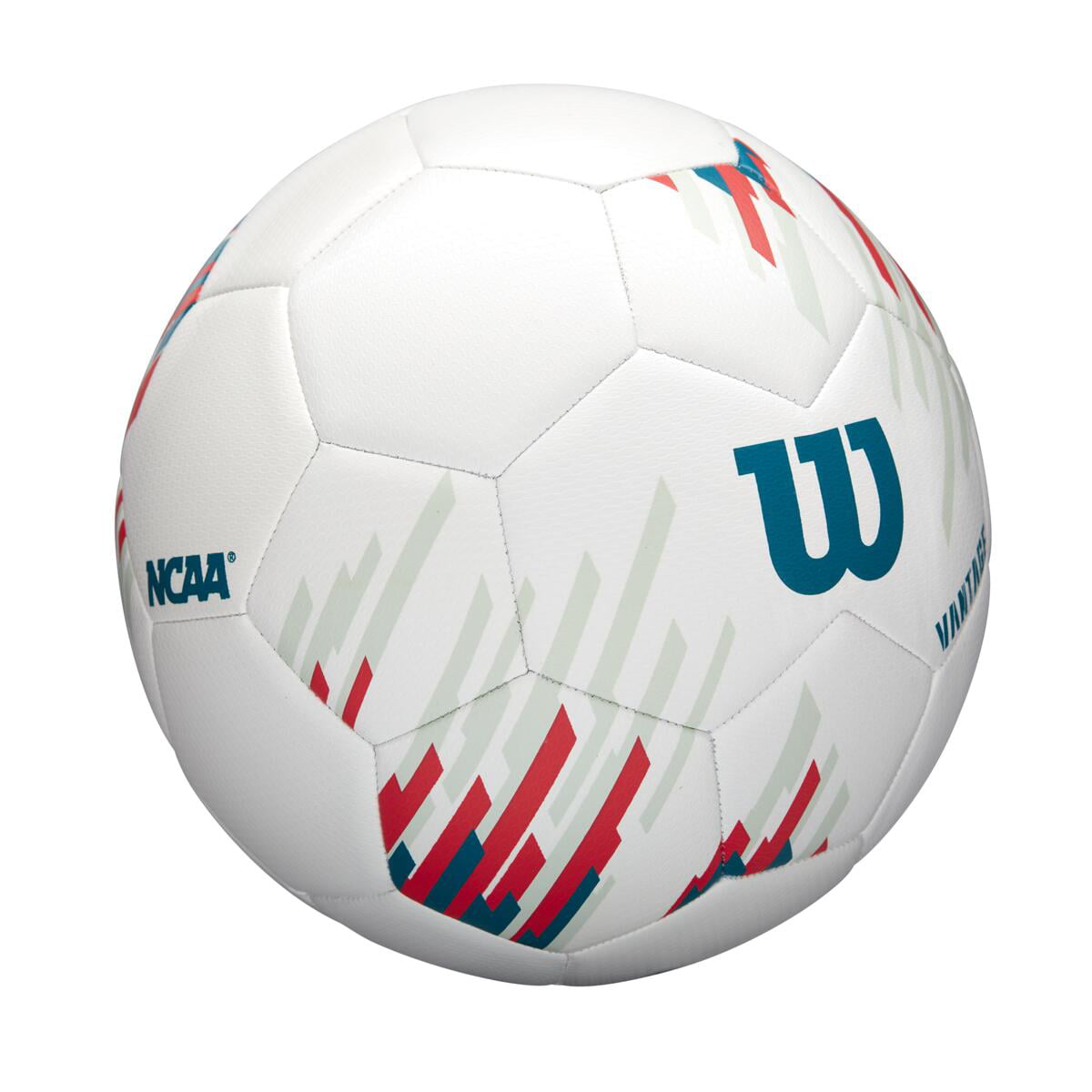 Wilson NCAA Vantage Soccer Ball, Size 5 - White/Teal