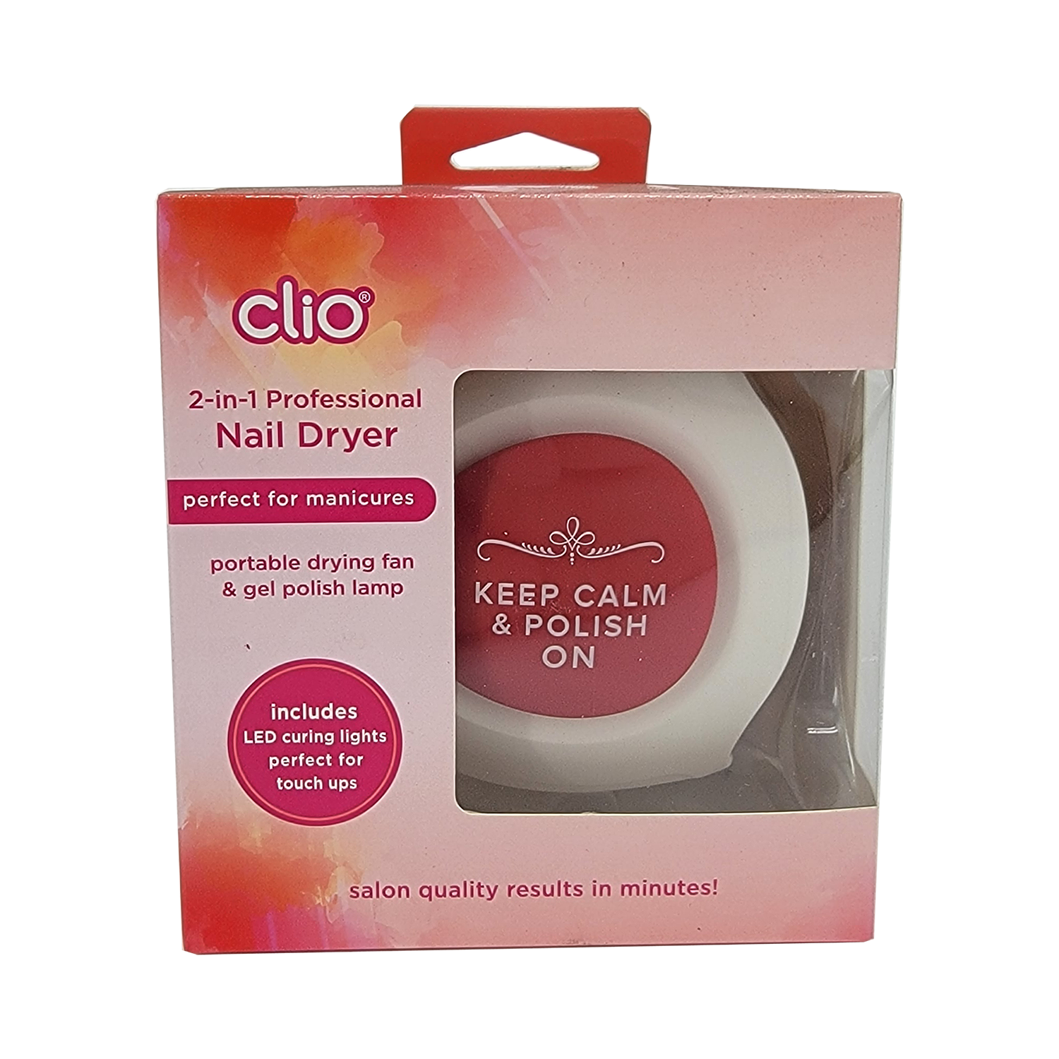 Clio 2-in-1 Professional Nail Dryer, FOB KS