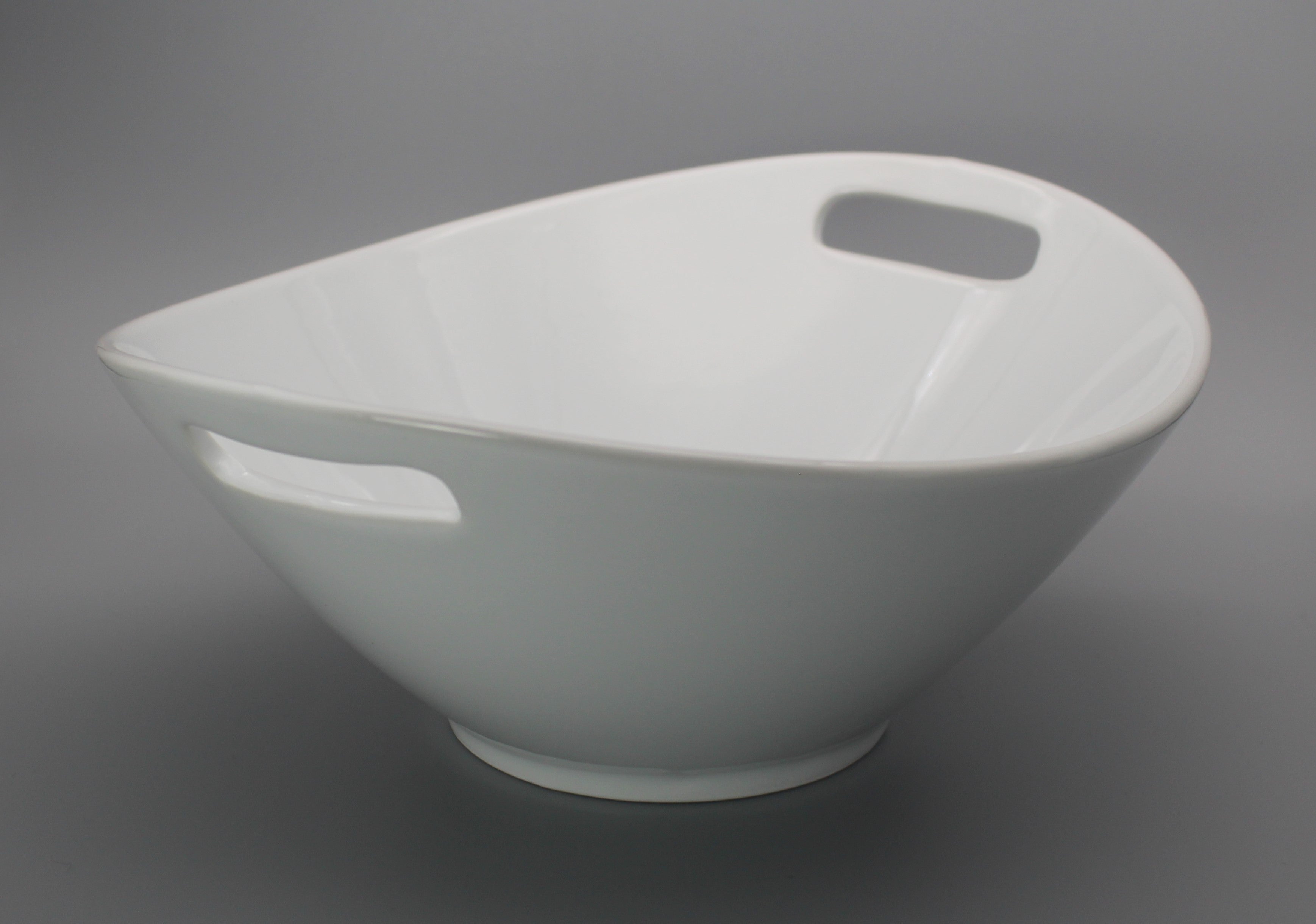Dishware-Oval Serving Bowl, White, set