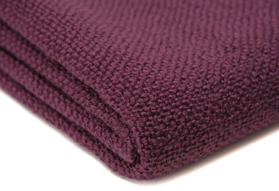 Chanasya Fringe Faux Linen Throw Blanket, FOB KS