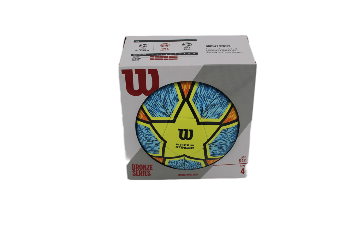 Wilson Hex Stinger Star Soccer Ball Size 3/4/5