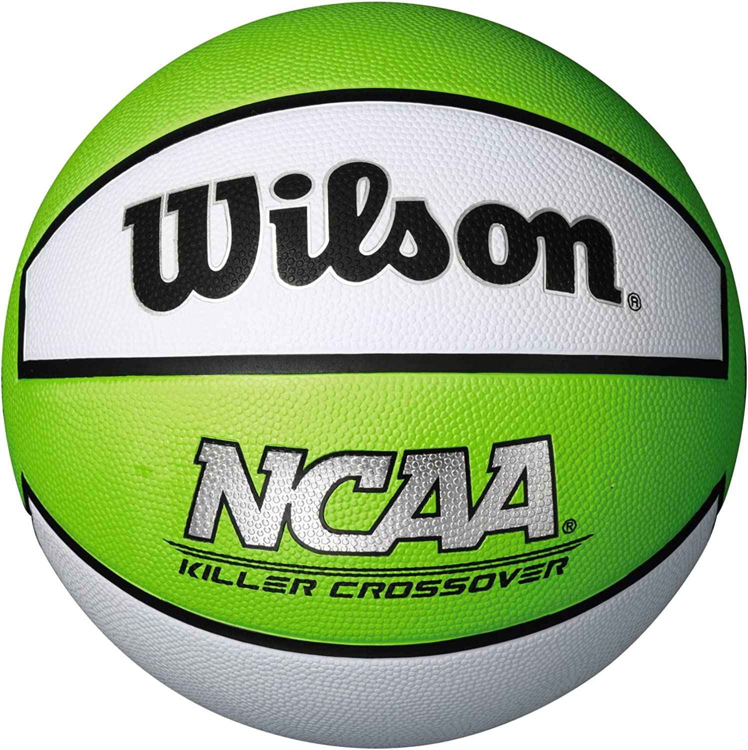 Wilson NCAA Killer Crossover 27.5 Basketball, Lime