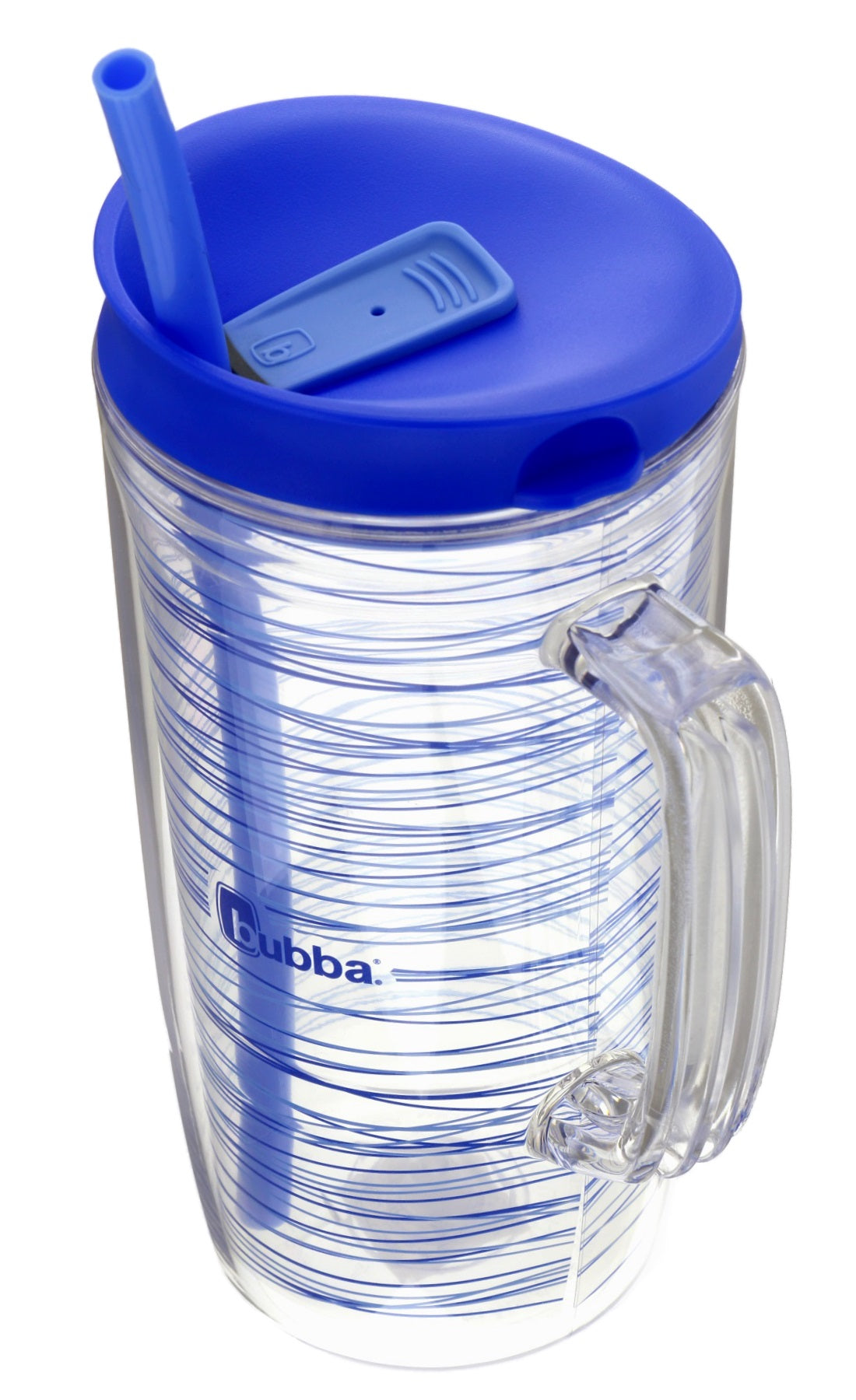 Bubba Envy Insulated Tumbler with Straw, 48 OZ, Serenity with Stripes, FOB KS