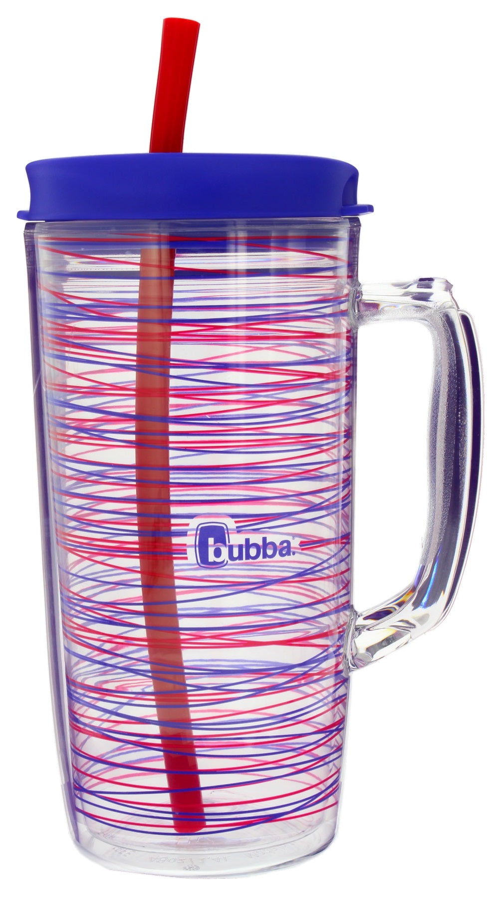 Bubba Envy Travel Thermal Mug, 48 Oz Luau with Stripes, FOB KS
