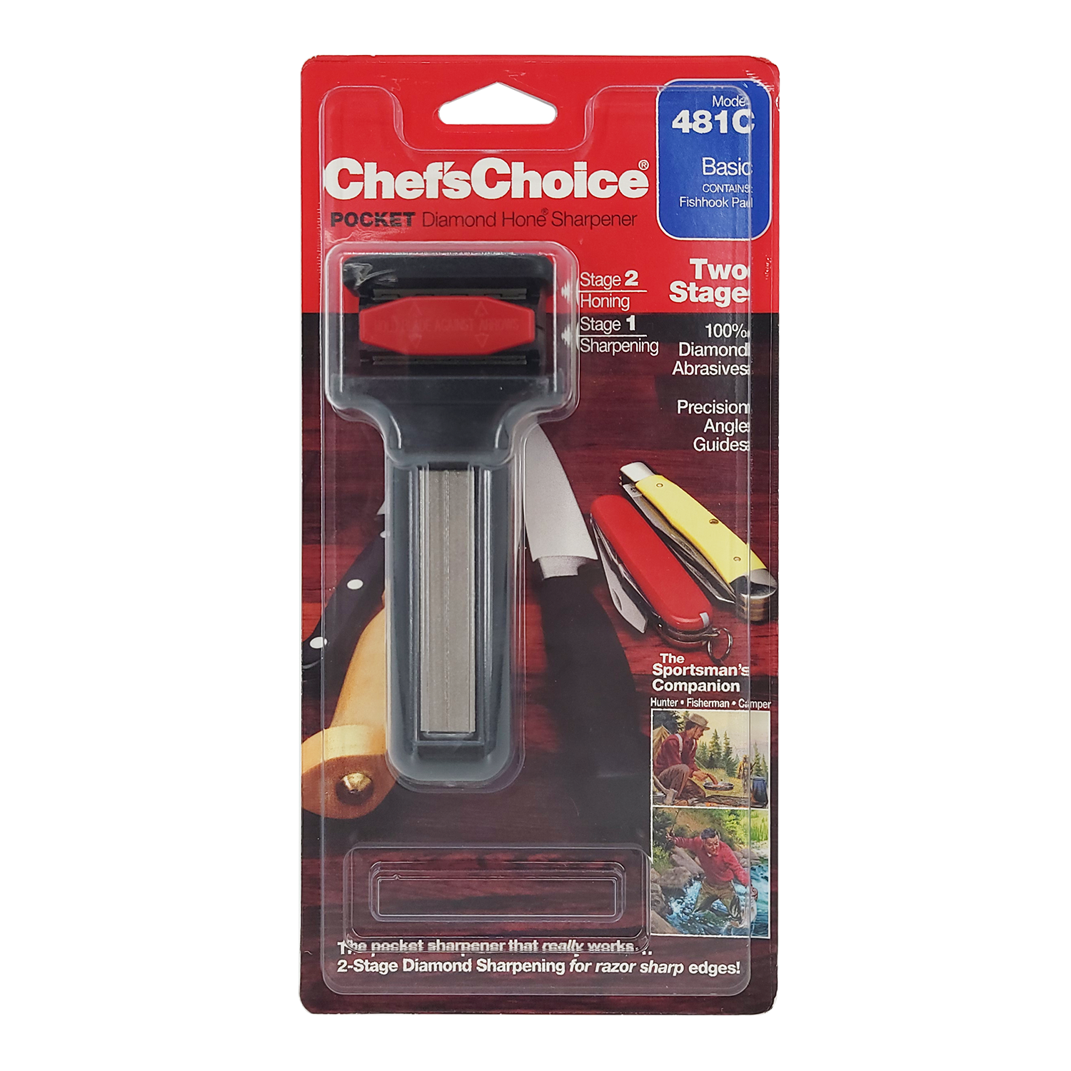 Chef's Choice Pocket Knife and Fish Hook Sharpeners, FOB KS