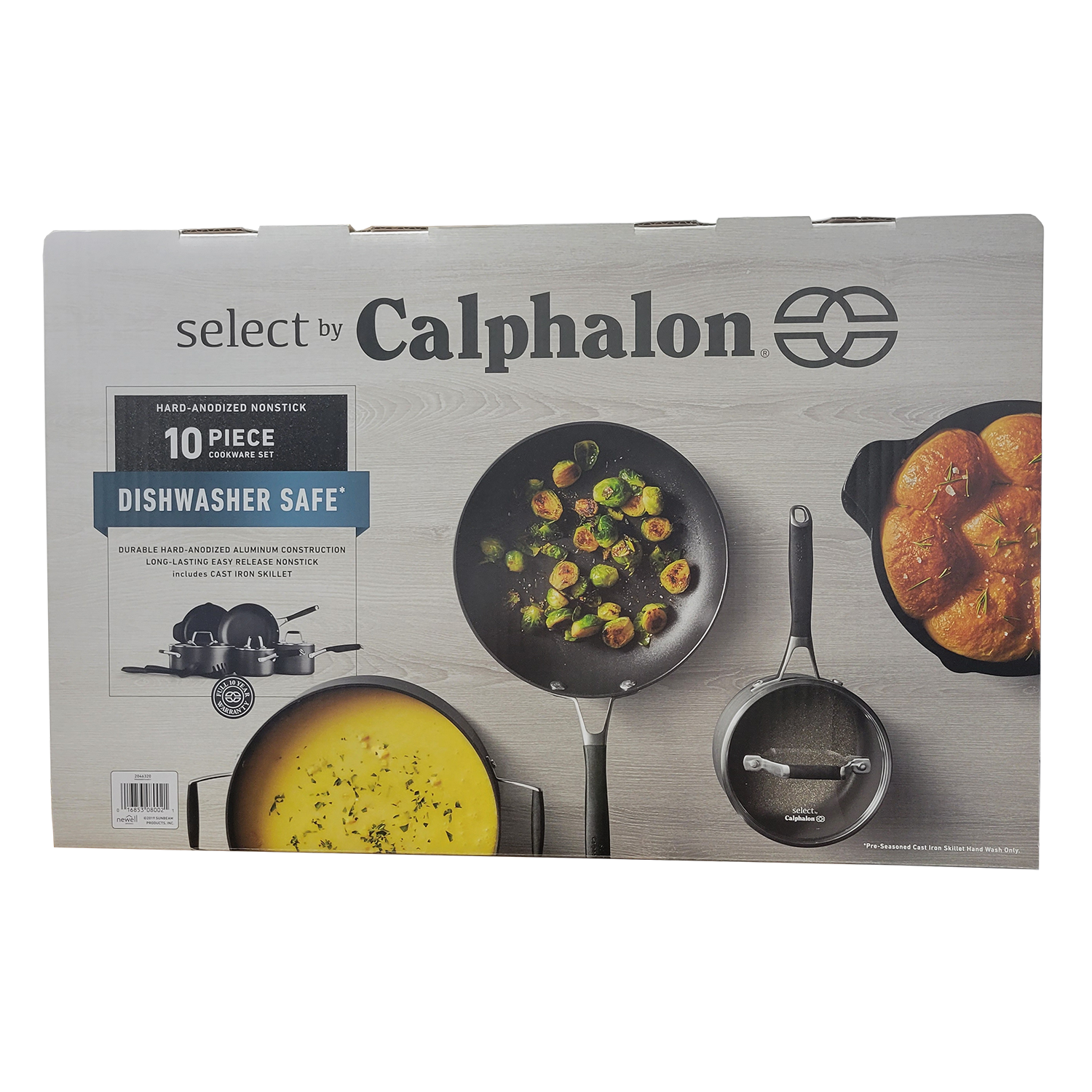 Calphalon Hard-Anodized Nonstick Pots and Pans, 10-Piece Cookware Set, FOB KS