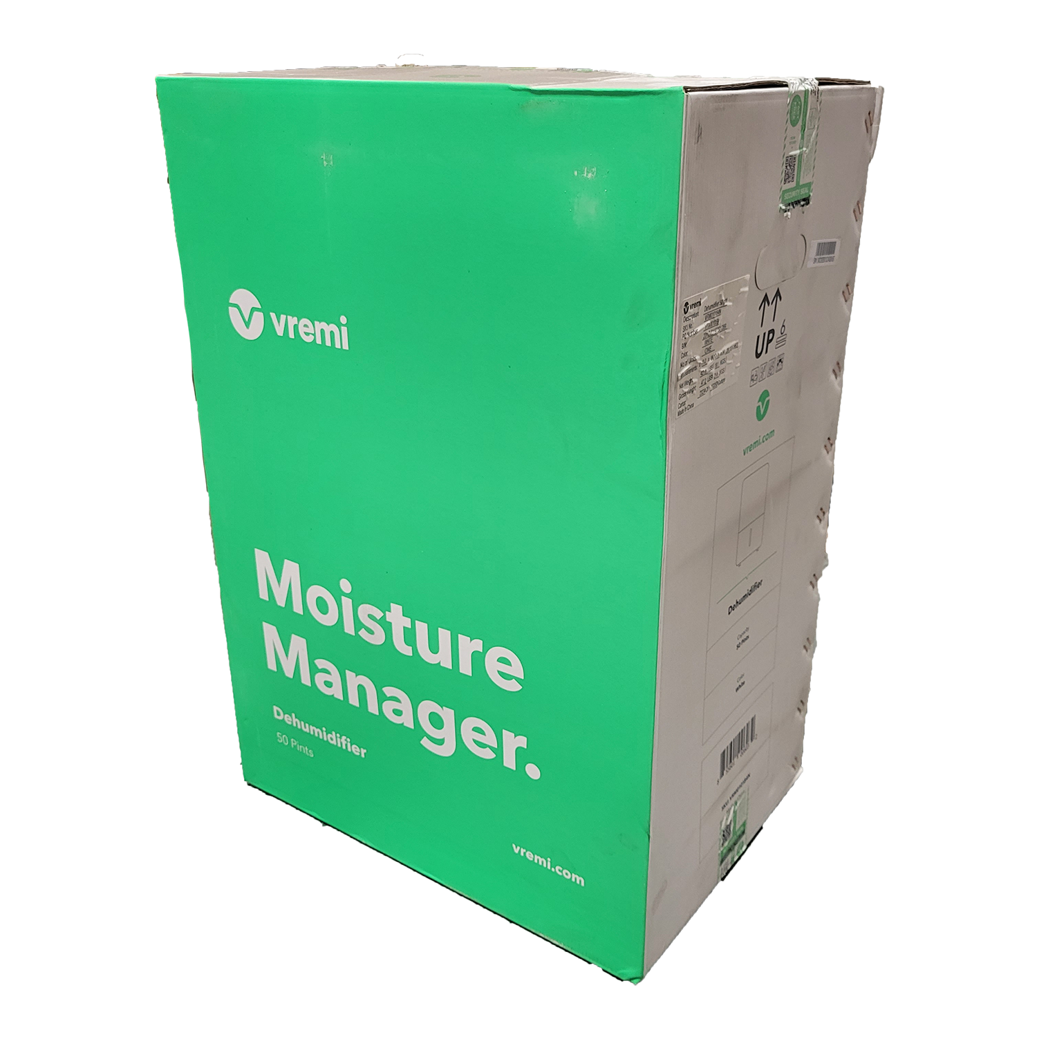 Vremi 50 Pint 4,500 Sq. Ft. Dehumidifier Energy Star Rated for Large Spaces and Basements, FOB KS