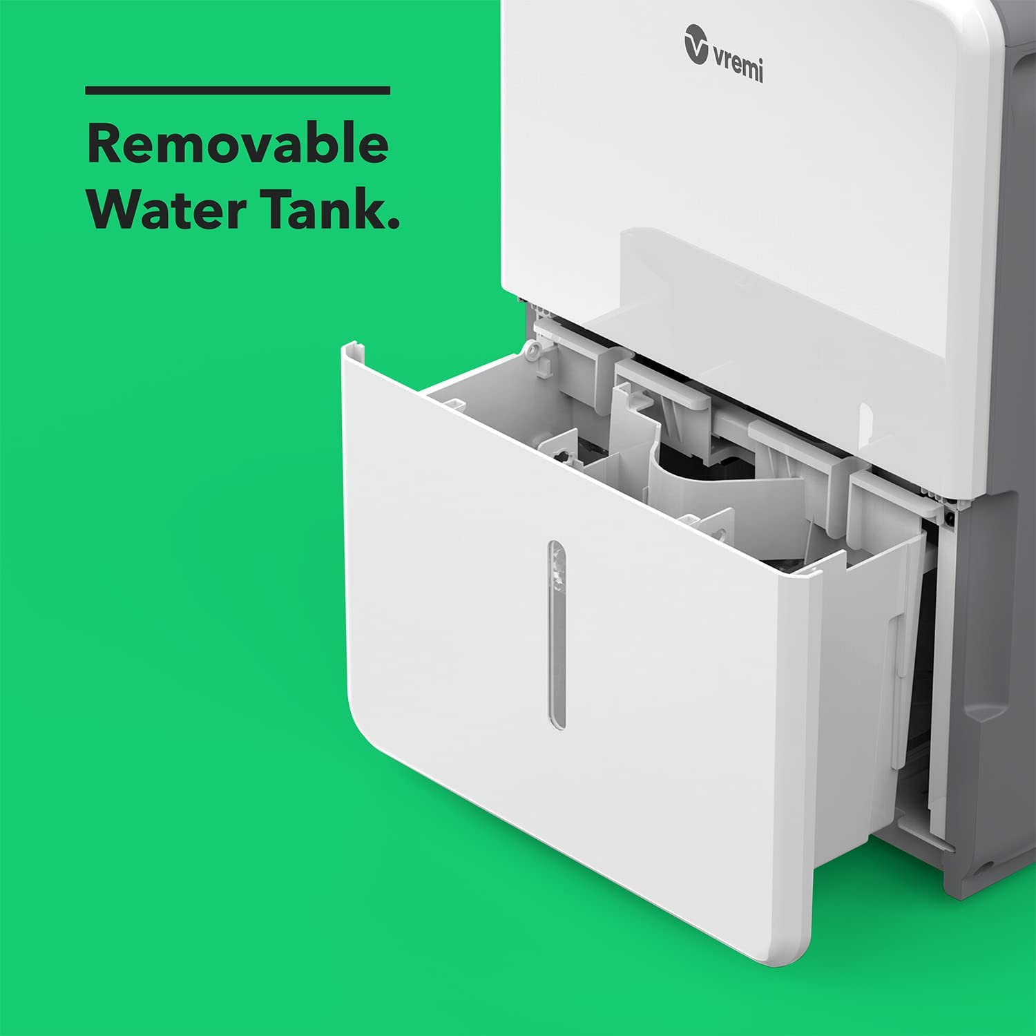 Vremi 50 Pint 4,500 Sq. Ft. Dehumidifier Energy Star Rated for Large Spaces and Basements, FOB KS