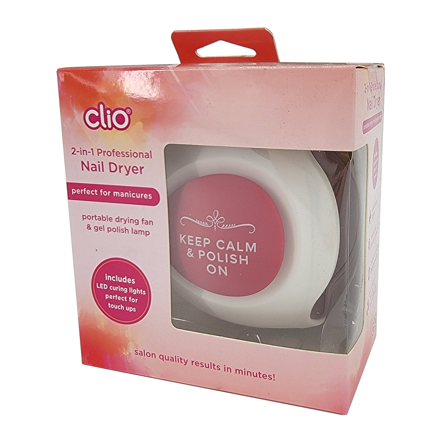Clio 2-in-1 Professional Nail Dryer, FOB KS