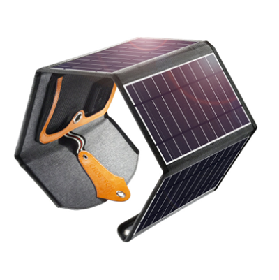 CHOETECH 22W Solar Panel with Dual Charger, FOB KS