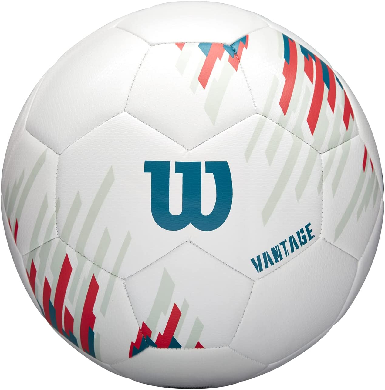 Wilson NCAA Vantage Soccer Ball, Size 3 - White/Teal