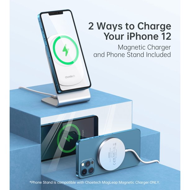 CHOETECH MagSafe Fast Wireless Charger Stand, FOB KS