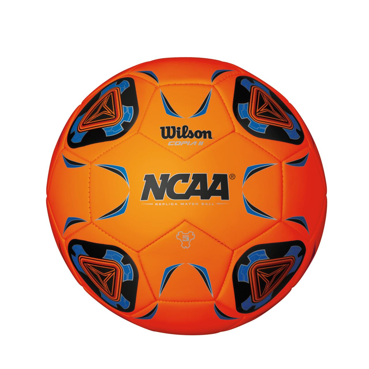Wilson NCAA Copia II Orange-Blue Soccer Ball, Size 4
